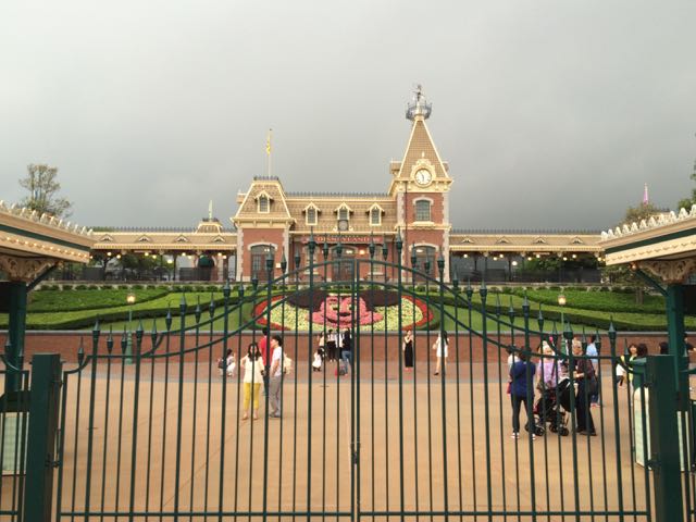 Entering the gates of Hong Kong Disneyland. Photo by J. Jeff Kober.