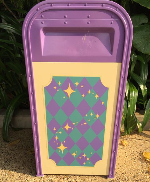 Here is the trash receptacle for Fantasyland. Photo by J. Jeff Kober.