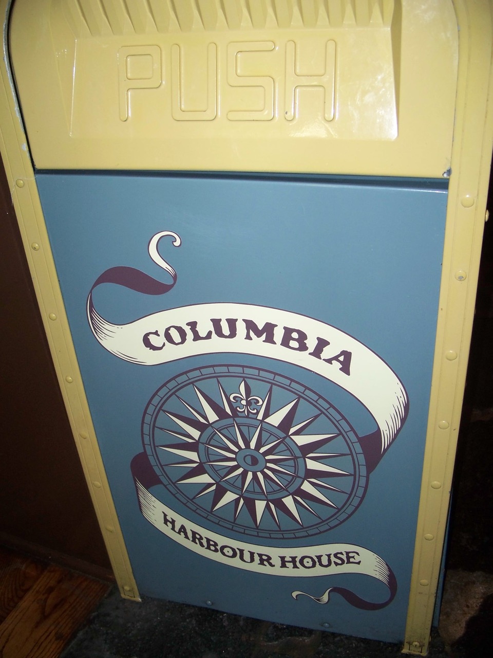 One of the most detailed trash receptacles at Magic Kingdom, the receptacle at the Columbia restaurant. Photo by J. Jeff Kober.