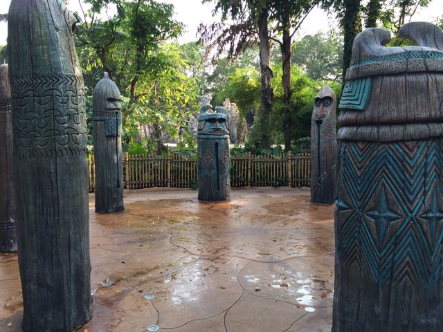 Liki Tikis-this is not an attraction--much less a ride! Photo by J. Jeff Kober.