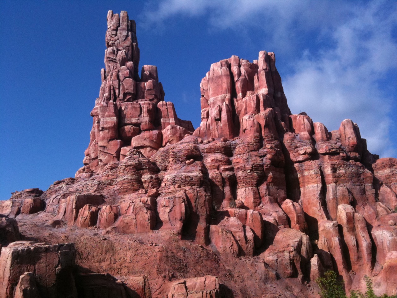 Big Thunder Mountain is intended for railroads, not canoes. Photo by J. Jeff Kober.