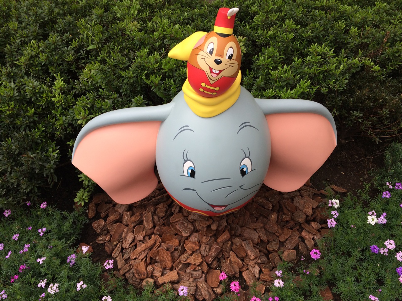 Dumbo and Timothy is a good example of how features are added to the egg to make them more like the character. Photo by J. Jeff Kober.