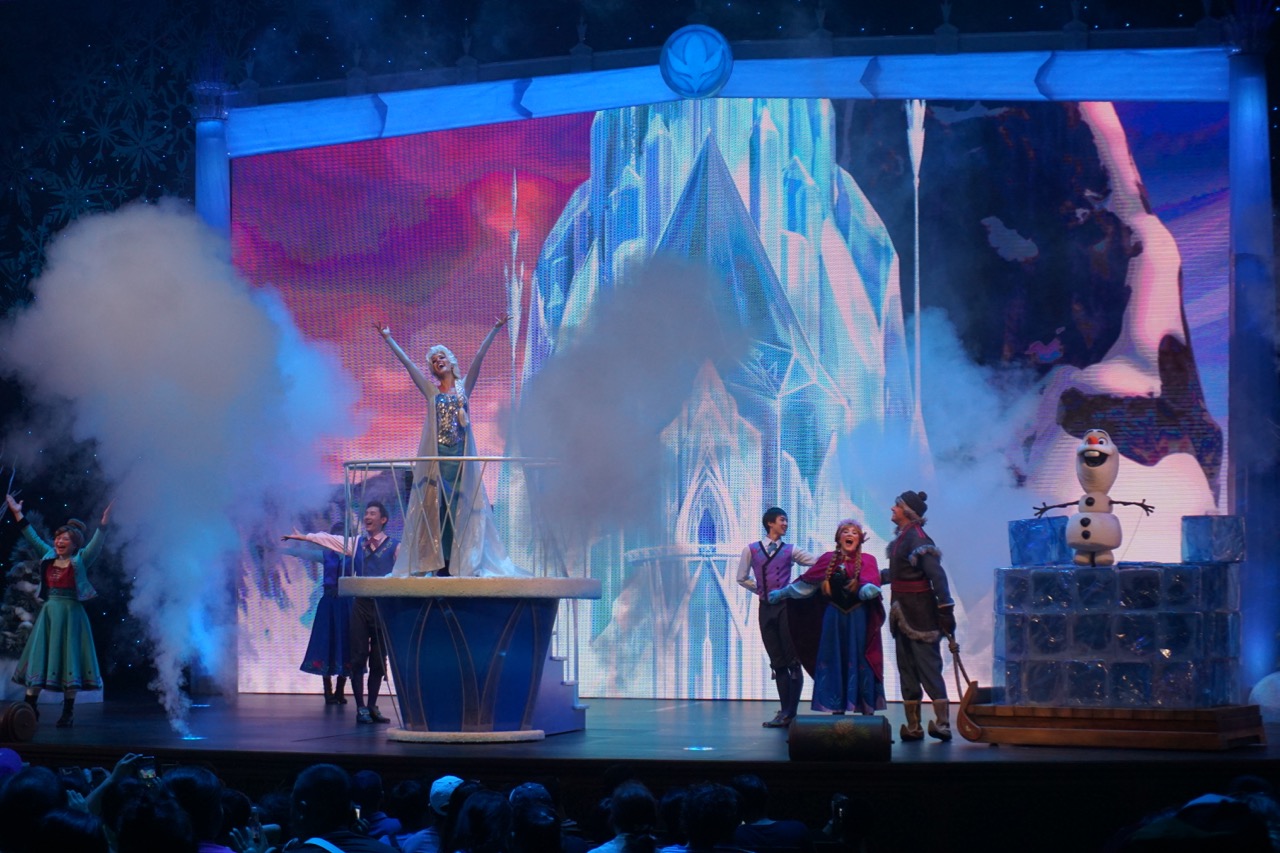 Frozen is cute, but it’s like the sing-along shows in the states. If you love it, then include it.