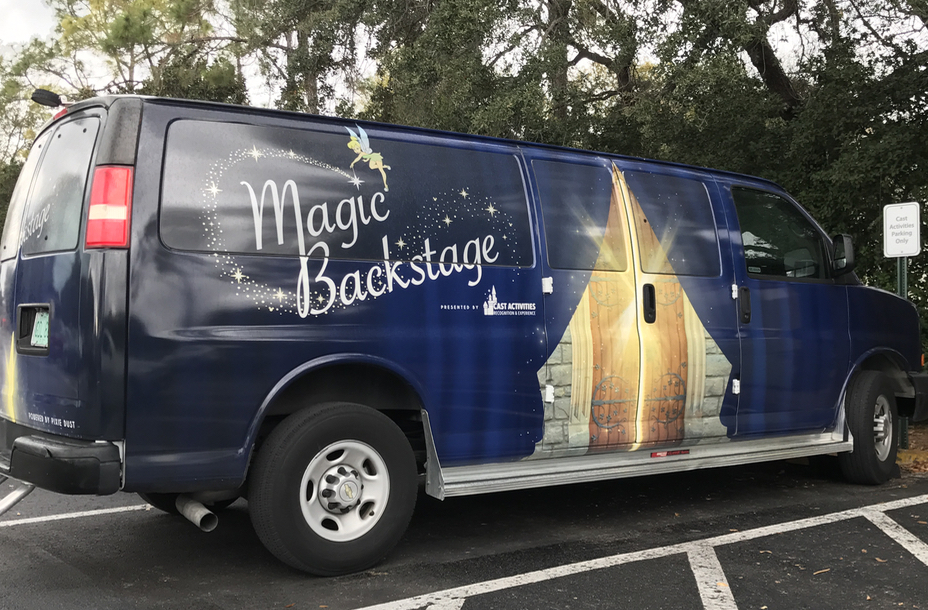 Magic Backstage Van. Photo by J. Jeff Kober.