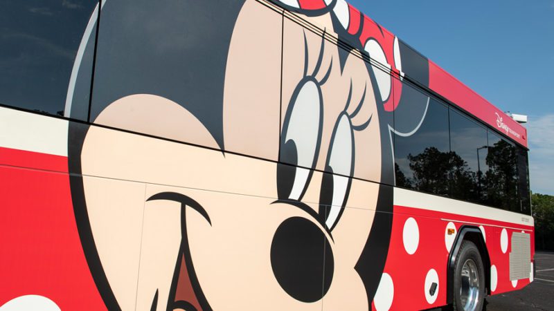 All New WDW Bus Look & More