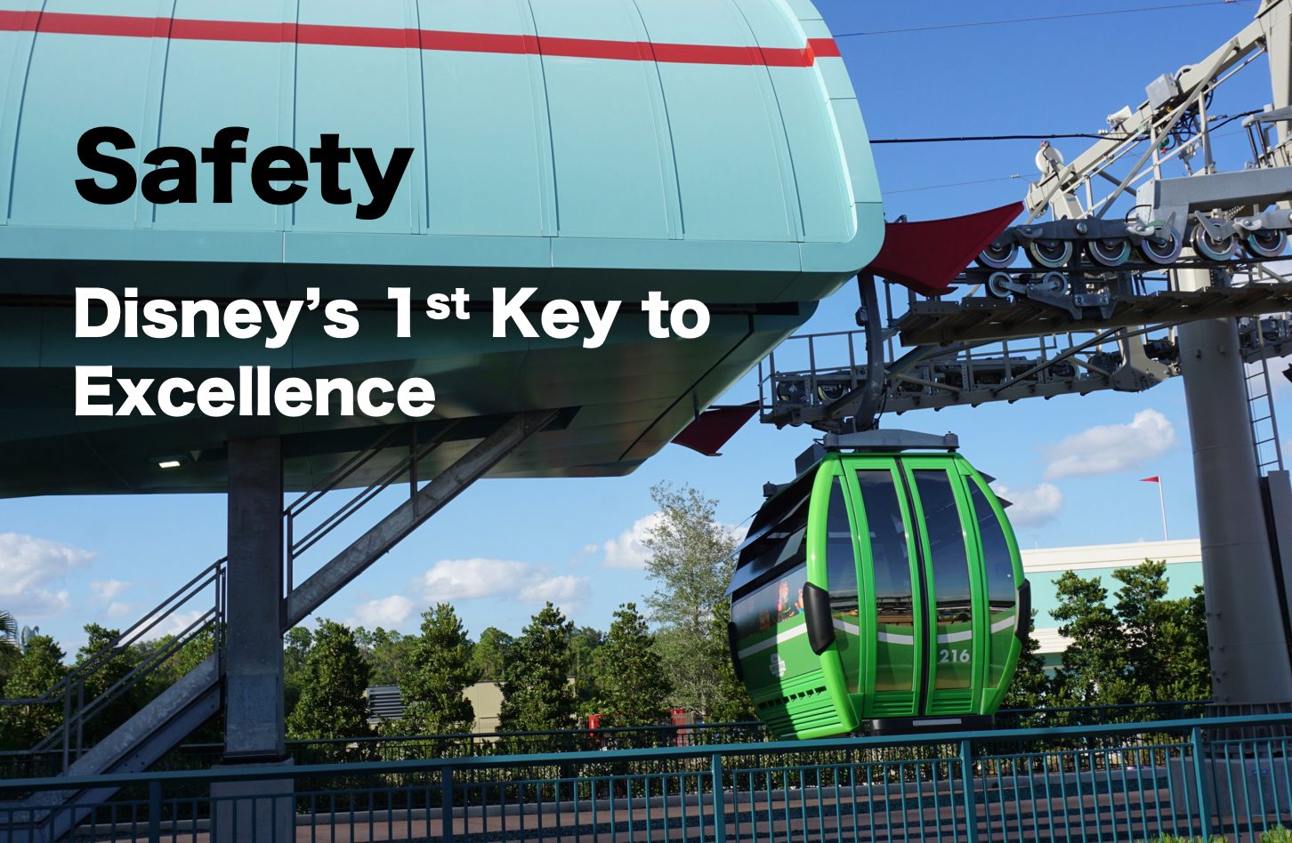 Safety: Disney's 1st Key to Excellence