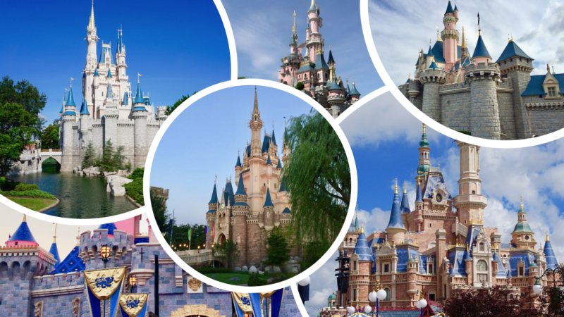 Disney Castles ‘Cross the World