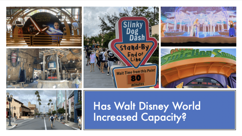 Has Walt Disney World Increased Capacity?