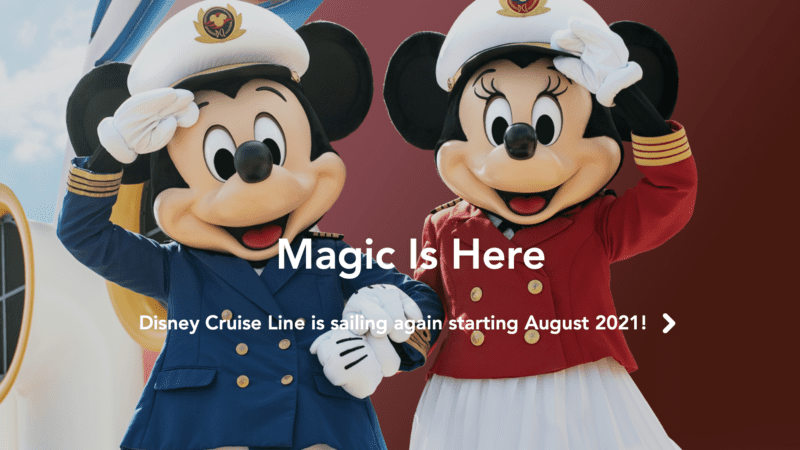 Just Announced! Disney Cruise Line Announces Re-Sailings in   the Bahamas Starting August!