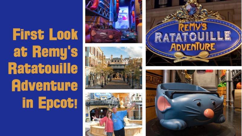First Look at Remy’s Ratatouille Adventure in Epcot!