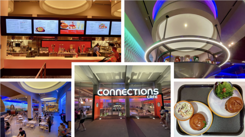 New Disney Dining Experience Review at Epcot Connections Cafe & Eatery