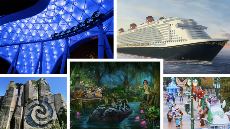 New Attractions Update at Disney Parks Worldwide