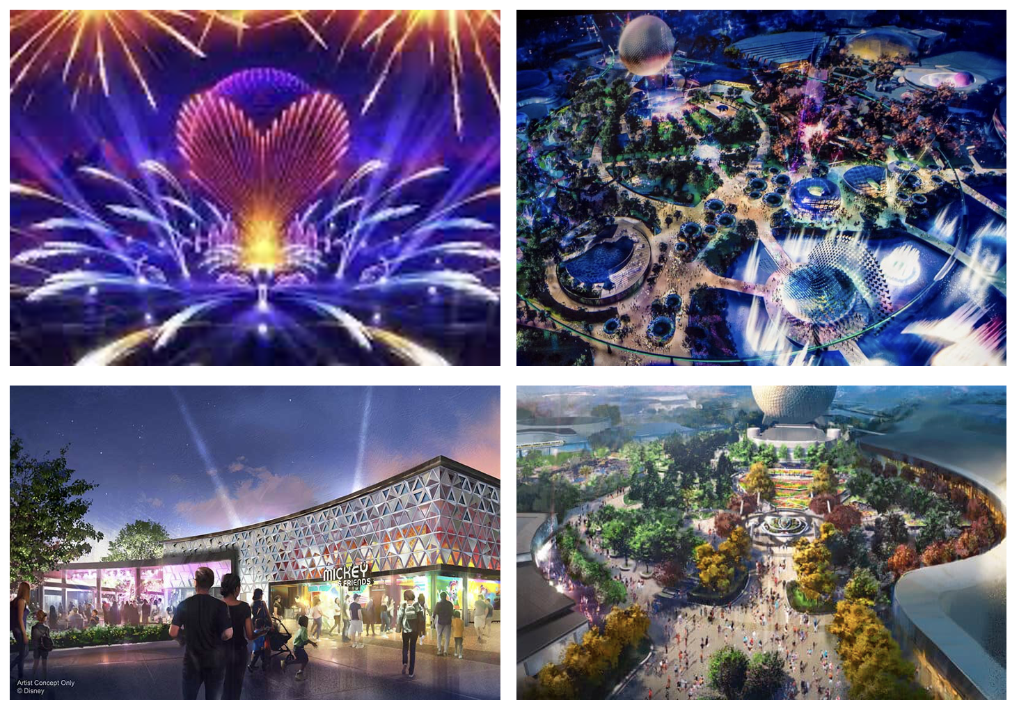 Epcot’s Spine: From Moana to CommuniCore to Fireworks–What’s Happening?