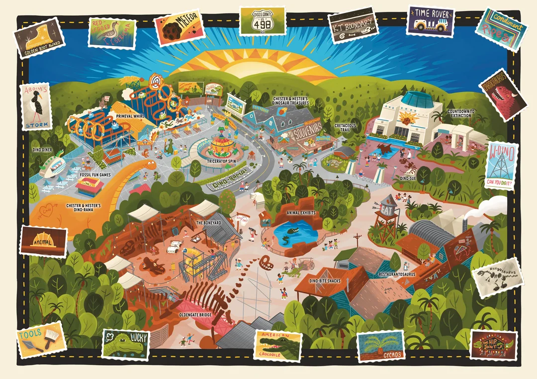 Countdown to Extinction! Diggin’ for Insights in DinoLand USA