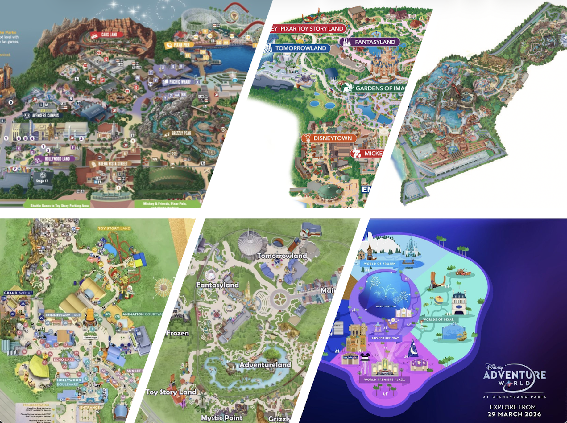 How Disney Lays Out Theme Parks: IPs, Lands, Worlds & Relations