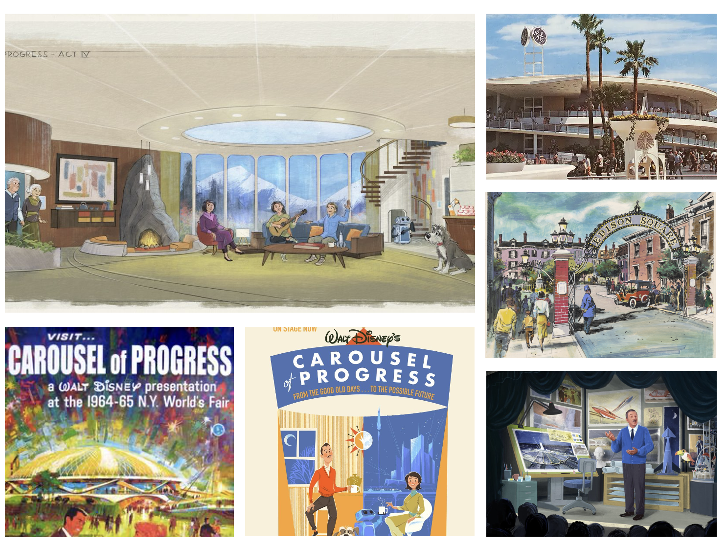 Carousel of Progress Preparing for A Great Big Beautiful Tomorrow